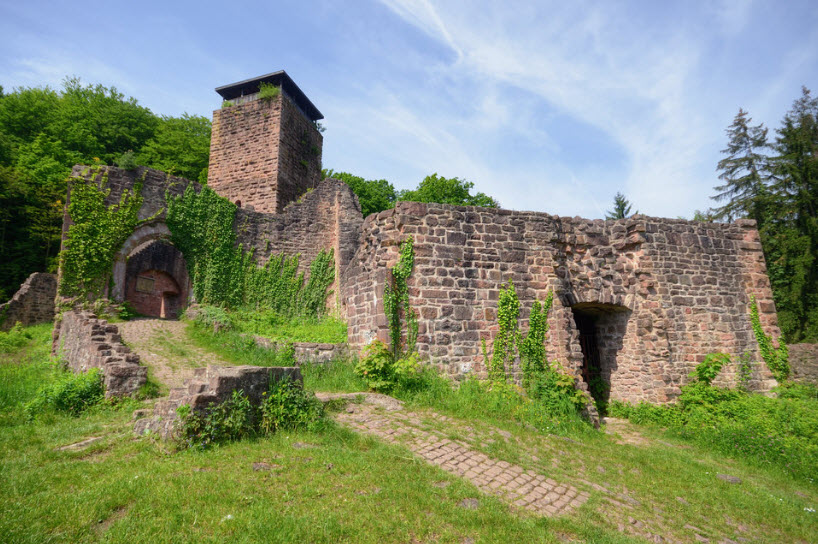 Ruine Hinterburg, Germany, Germany